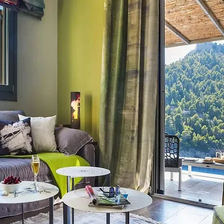 别墅 Exquisite Kefalonia Arystar 1 Bedroom Seafornt 阿索斯