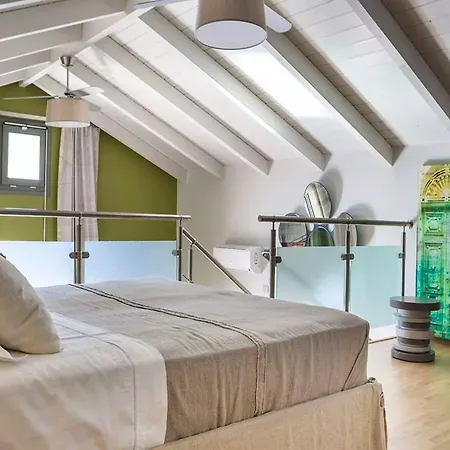 빌라 Exquisite Kefalonia Arystar 1 Bedroom Seafornt 아소스