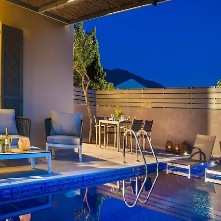 Exquisite Kefalonia Arystar 1 Bedroom Seafornt Spectacular Sea Views Private Outdoor Infinity Pool Assos Asos