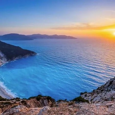 Exquisite Kefalonia Arystar 1 Bedroom Seafornt Spectacular Sea Views Private Outdoor Infinity Pool Assos *